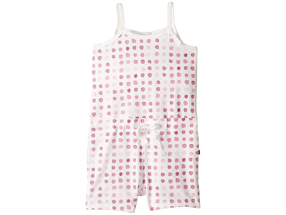 

Toobydoo Laguna Beach Romper (Toddler/Little Kids/Big Kids) (Watercolor Pink/White) Girl's Jumpsuit & Rompers One Piece