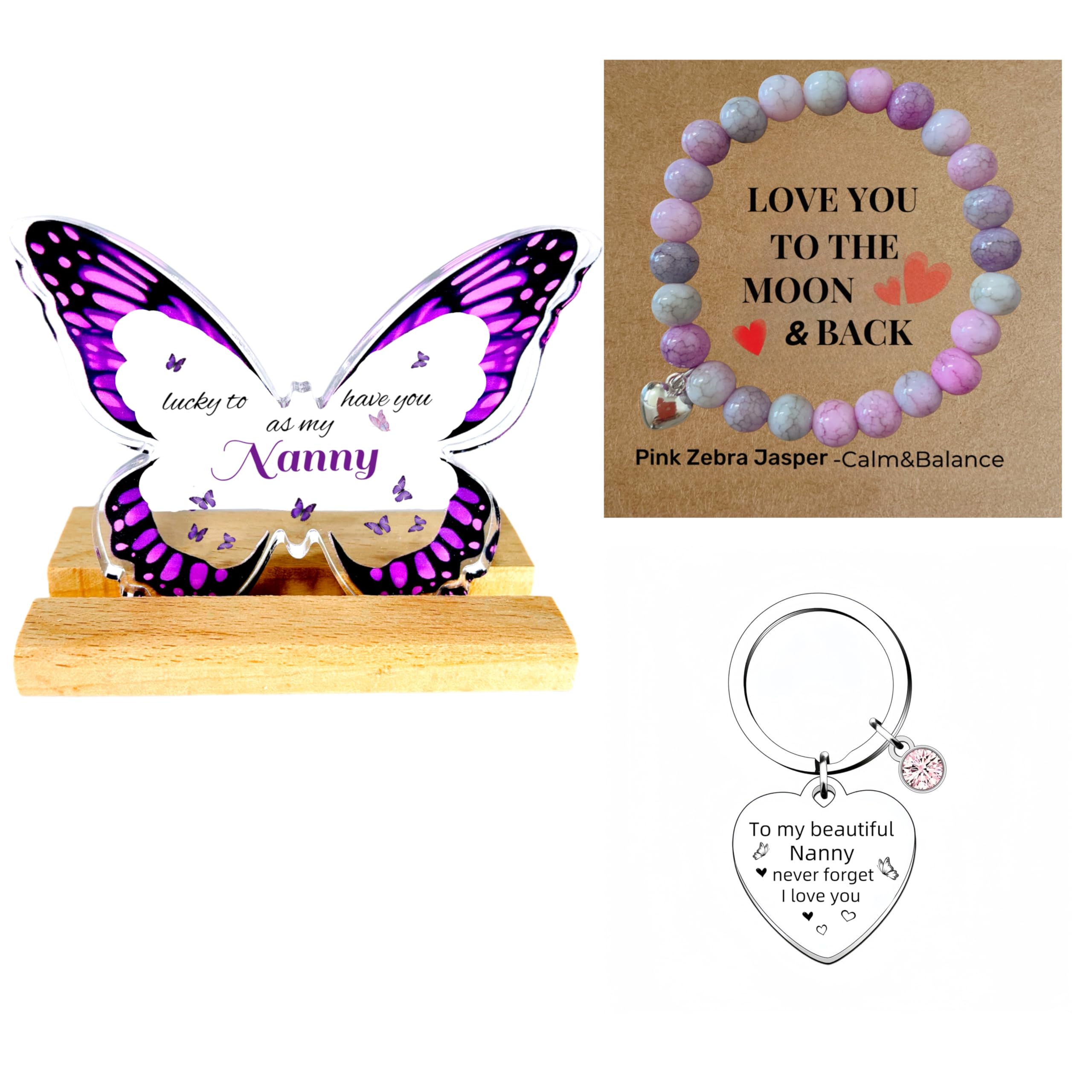 Trcousoa Nanny Gifts, Nanny Birthday Gifts, Present, Mothers Day, Christmas