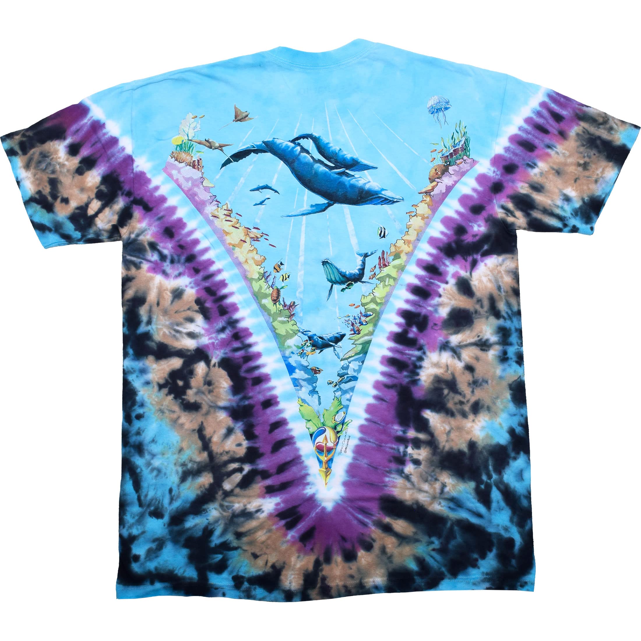 Liquid Blue Maglietta da Uomo