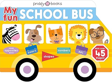 My Fun School Bus Lift-the-flap