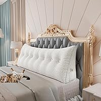 Vista 51 de Almohada de cuña acolchada de 14 libras para cabecero posicionador corporal soporte para la espalda almohada triangular para cabecero para dormir