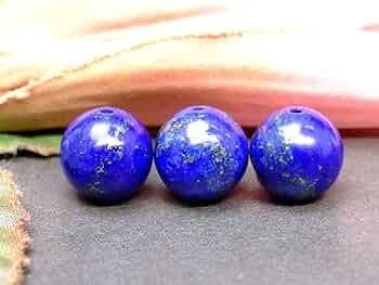 Amazon | 59268 今月の半額 わけあり ラピスラズリ 瑠璃石 10mm