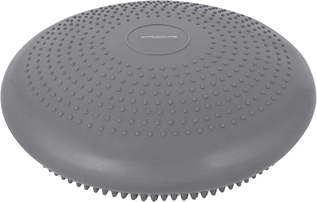 Structure Fitness Stability Disc Balance Pad wobble Air Cushion Ankle Knee Yoga Board with Pump