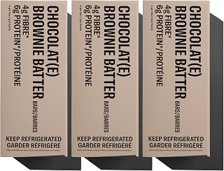 Mid-Day Squares Brownie Batter Protein Chocolate Bars, 1.16 Oz each, 3 Packs (36 Squares) | Made with Real Chocolate, 6g Plant Protein, 4g Fiber, Gluten Free, Plant-Based