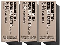 Vista 8 de Mid-Day Squares Barras de chocolate altas en proteínas, 1.16 onzas cada una, 2 unidades, 24 cuadrados, sabor a mantequilla de almendras, suministro