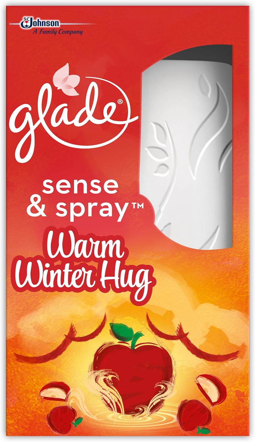 glade Sense & Spray Air Freshener, Automatic Spray for Home, Warm
