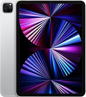 Apple 11-inch iPad Pro (3nd Gen.) - 128GB - WiFi - Silver (Renewed Premium)