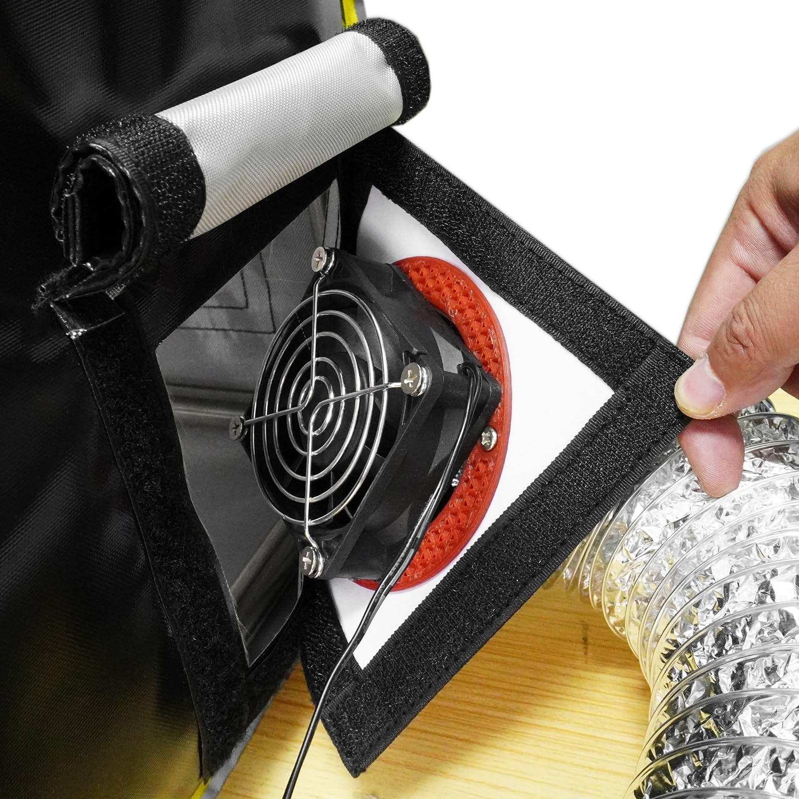 Makermate 3D-printerbehuizing/warmer/tent/met afzuigventilator om rook en geur te ontluchten voor Ender 3/Ender 3 Pro/Ender 3 V2/Ender 3 S1/Ender 3 S1 /Ender 3 S1 Pro of 5,5 inch tot 13,6 inch LCD