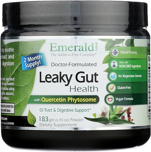 Emerald Labs - Suplemento de apoyo digestivo con regaliz DGL, extracto de aloe vera y más - Apoya la salud intestinal y colon - 6.45 oz (suministro