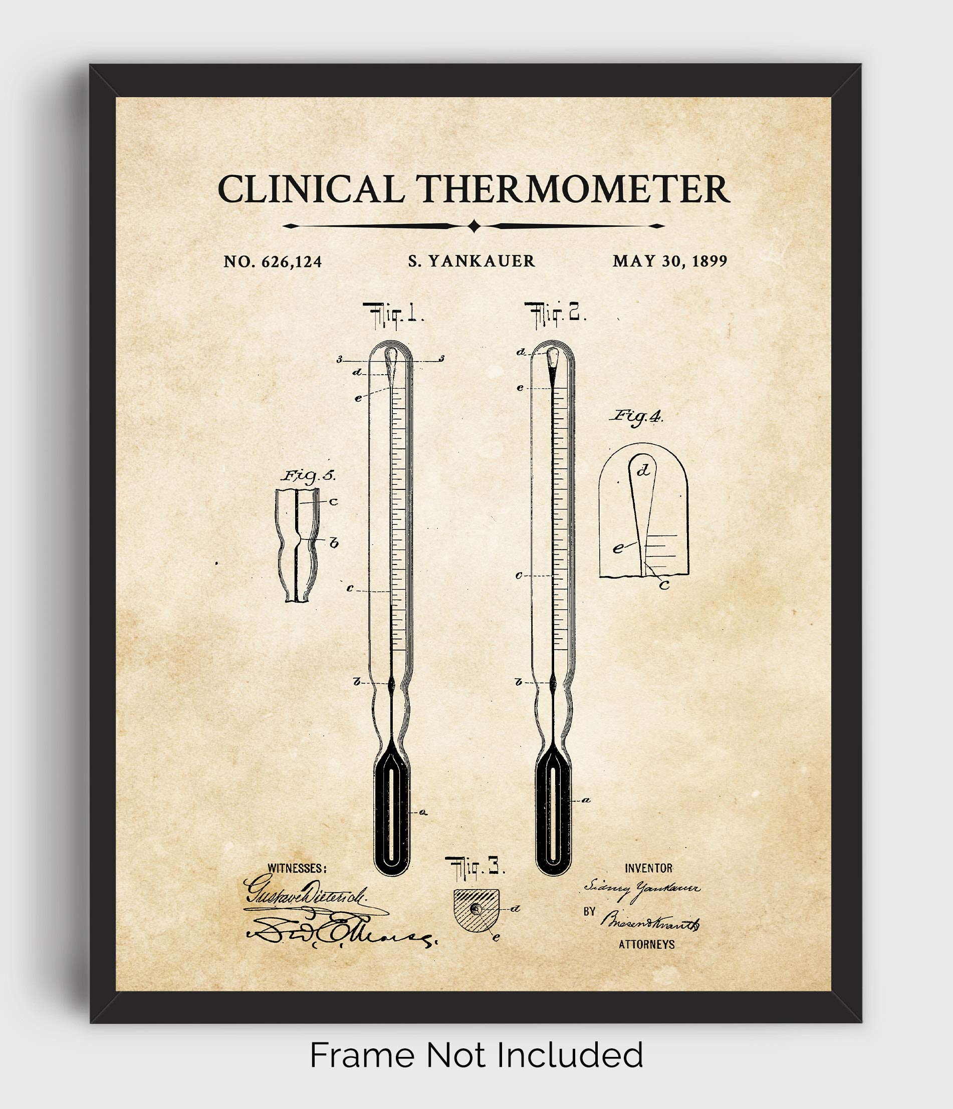 Amazon.com: Vintage Medical Equipment Patent Wall Art Prints - Set