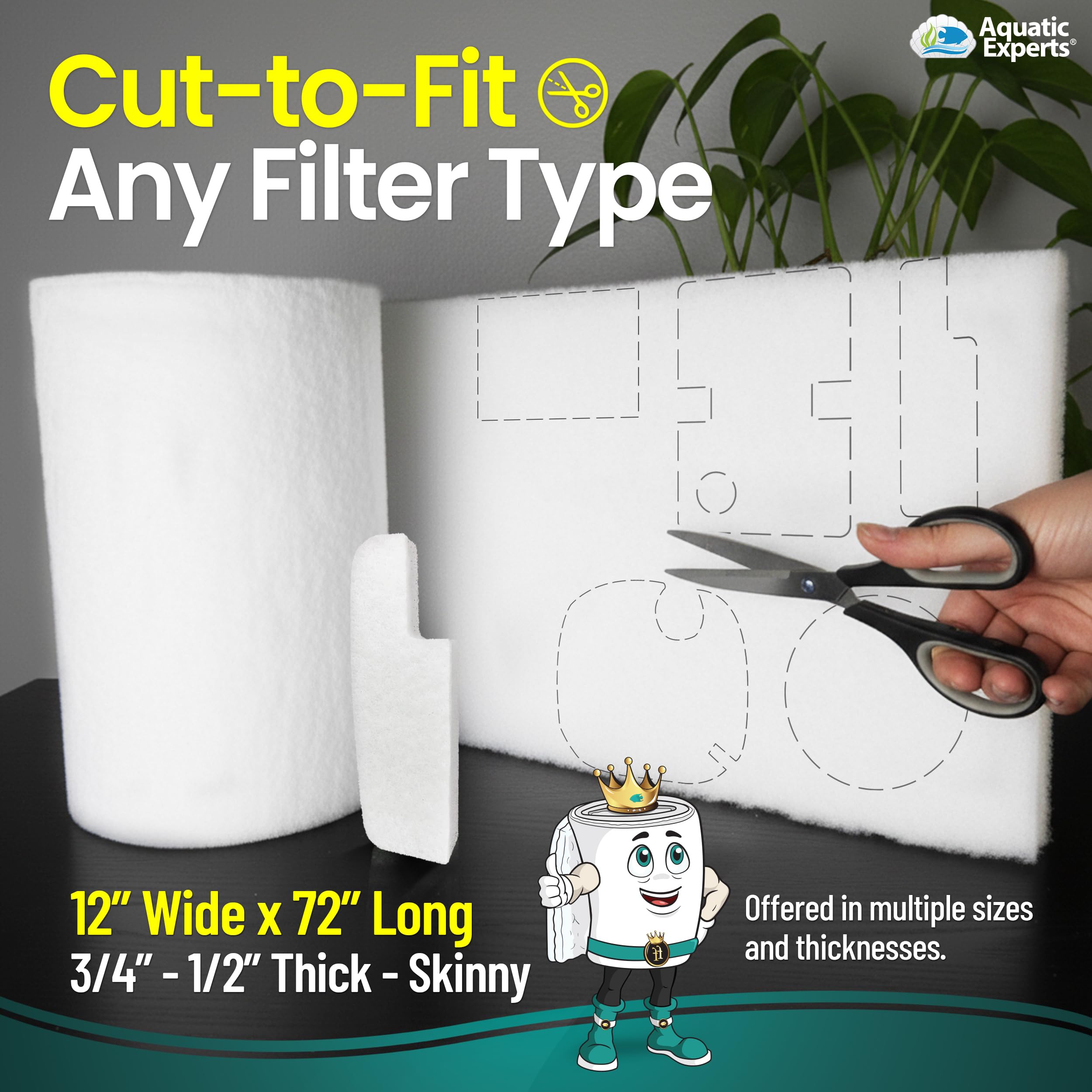 Aquatic Experts - Filtro para Acuario (Doble Densidad)