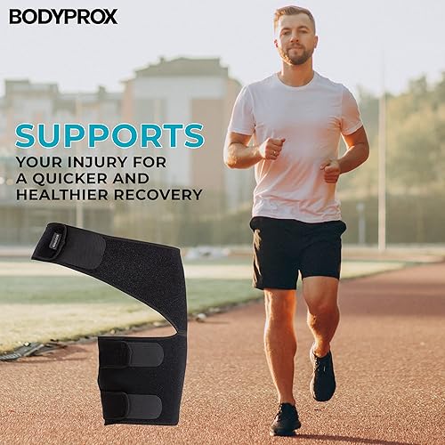 Miniatura 7 de Faja de Ingle ajustable para el alivio del dolor de cadera ingle tendón de la corva muslo y nervios ciáticos