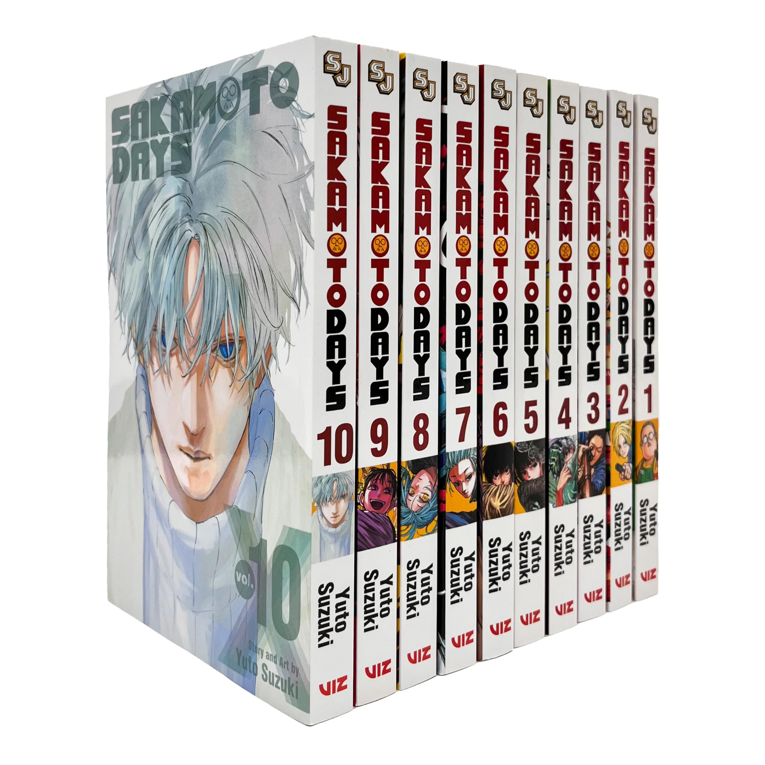 Sakamoto Days Series Volume 1-10 Collection 10 Books Set by