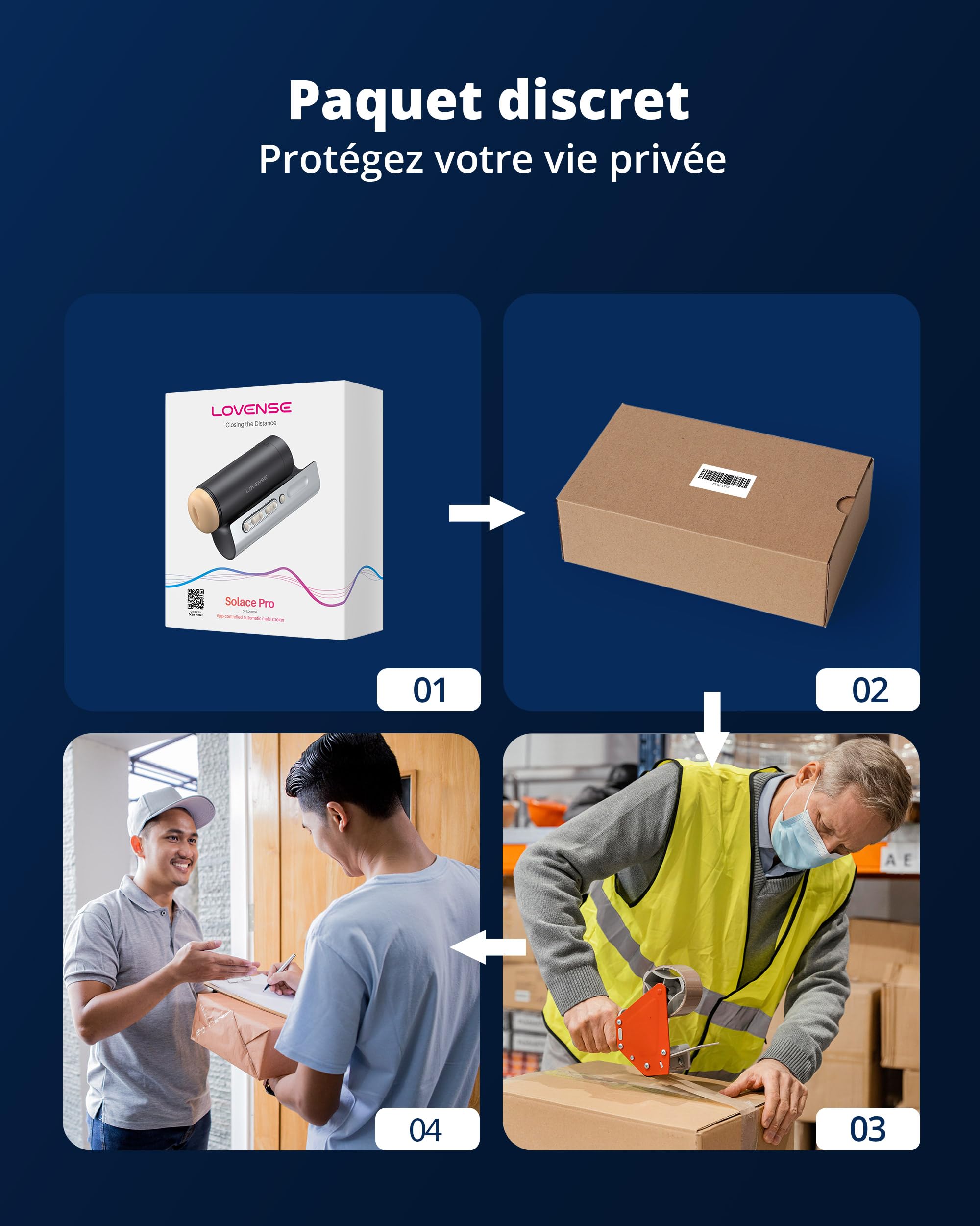 LOVENSE Solace Pro Masturbateur Automatique Homme Masturbateurs Masculins avec AI Sync App à Distance Masturbeuse Mains Libres Modèles de Succion illimitée Vaginette Ultra Réaliste Sextoyse Homme | Masturbateur Masculin AI Sync, Contrôle via Application,