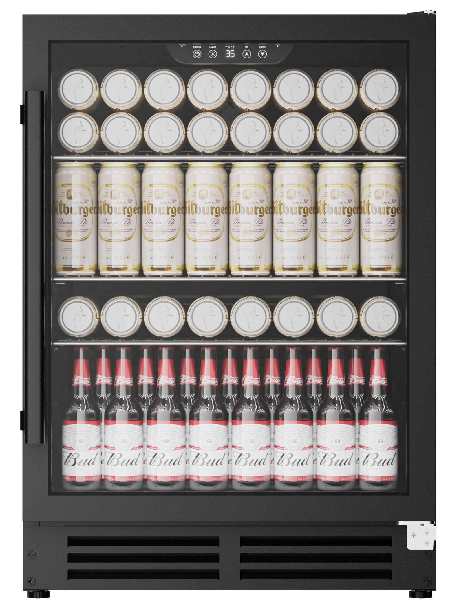Coolake 24 Inch Beverage Refrigerator