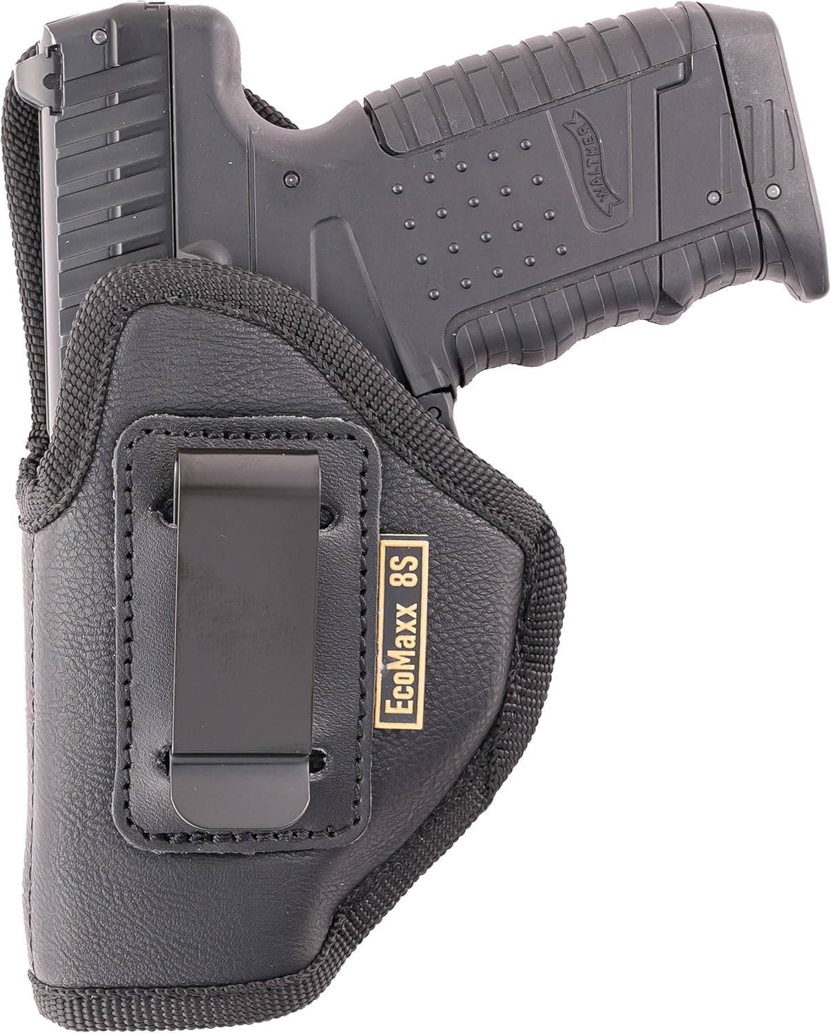 MAXX CARRY IWB Gun Holster Conceal Carry, Soft Leatherette, Fits Sub Compacts: Beretta APX A1 Carry, PX4 Storm SC, Canik TP9 SC, G33, G26, G27, Sig P320 Nitro.