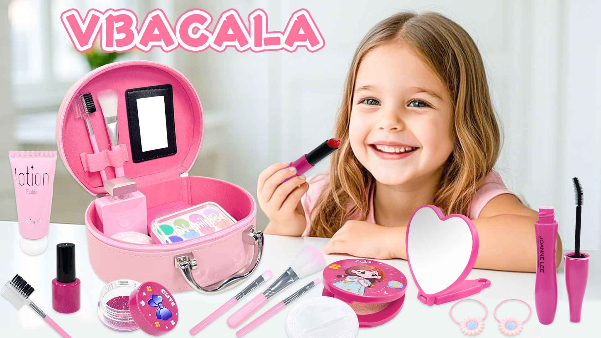 Amazon | VBACALA おままごと メイクおもちゃ 色が付けない 女の子 お