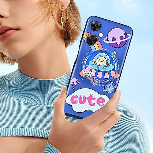 Miniatura 5 de Funda para Nord CE 3 Lite 5G, diseño de planeta de cuento de hadas, carcasa de contracción para OnePlus Nord N30 5G (Nord CE 3 Lite 5G.N30 5G)