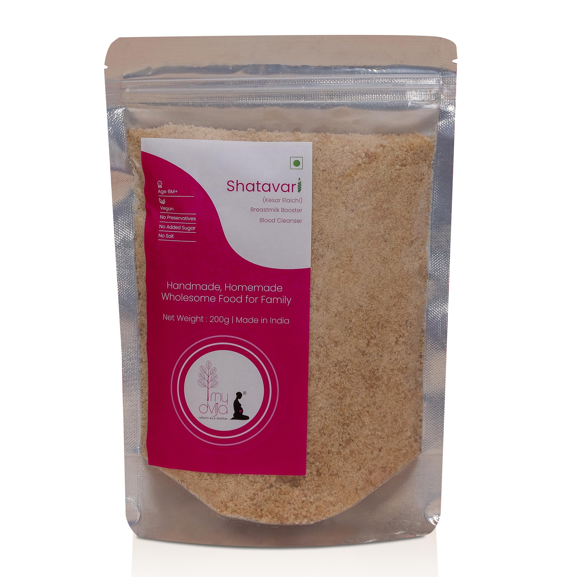 My DVIJA - Ashtang Booster/Homemade Shatavari for Pregnant Women - 500 gms (B09DVZZJD3) Amazon Price History, Amazon Price Tracker