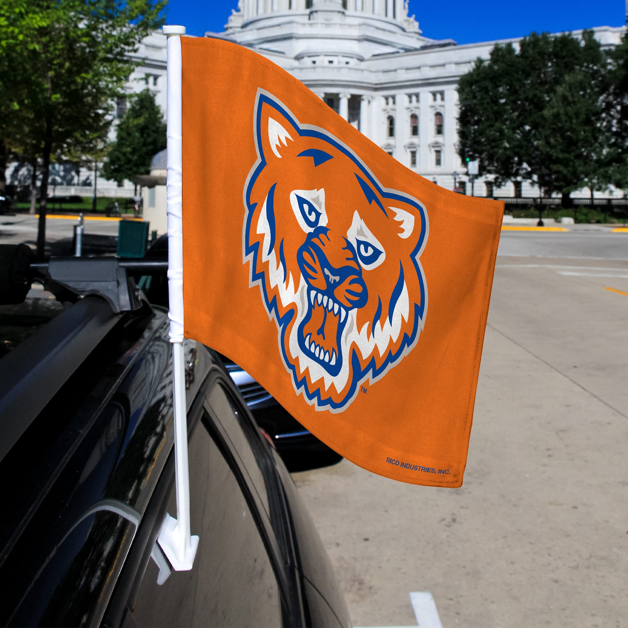 Rico NCAA Sam Houston State Version 1 Car Flag, Logo Color, 8 x 1