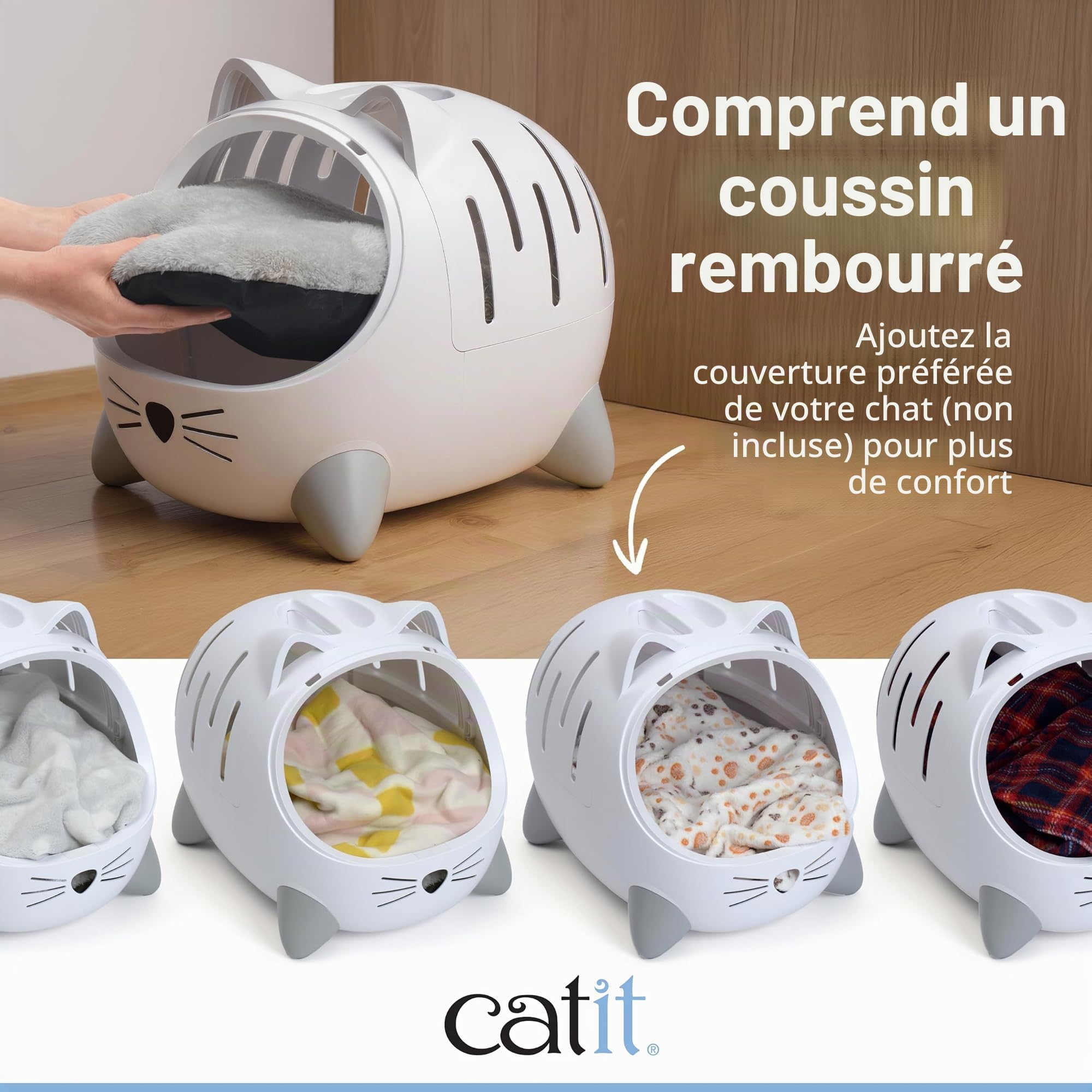 Sac de Transport et lit Catit PIXI Mio