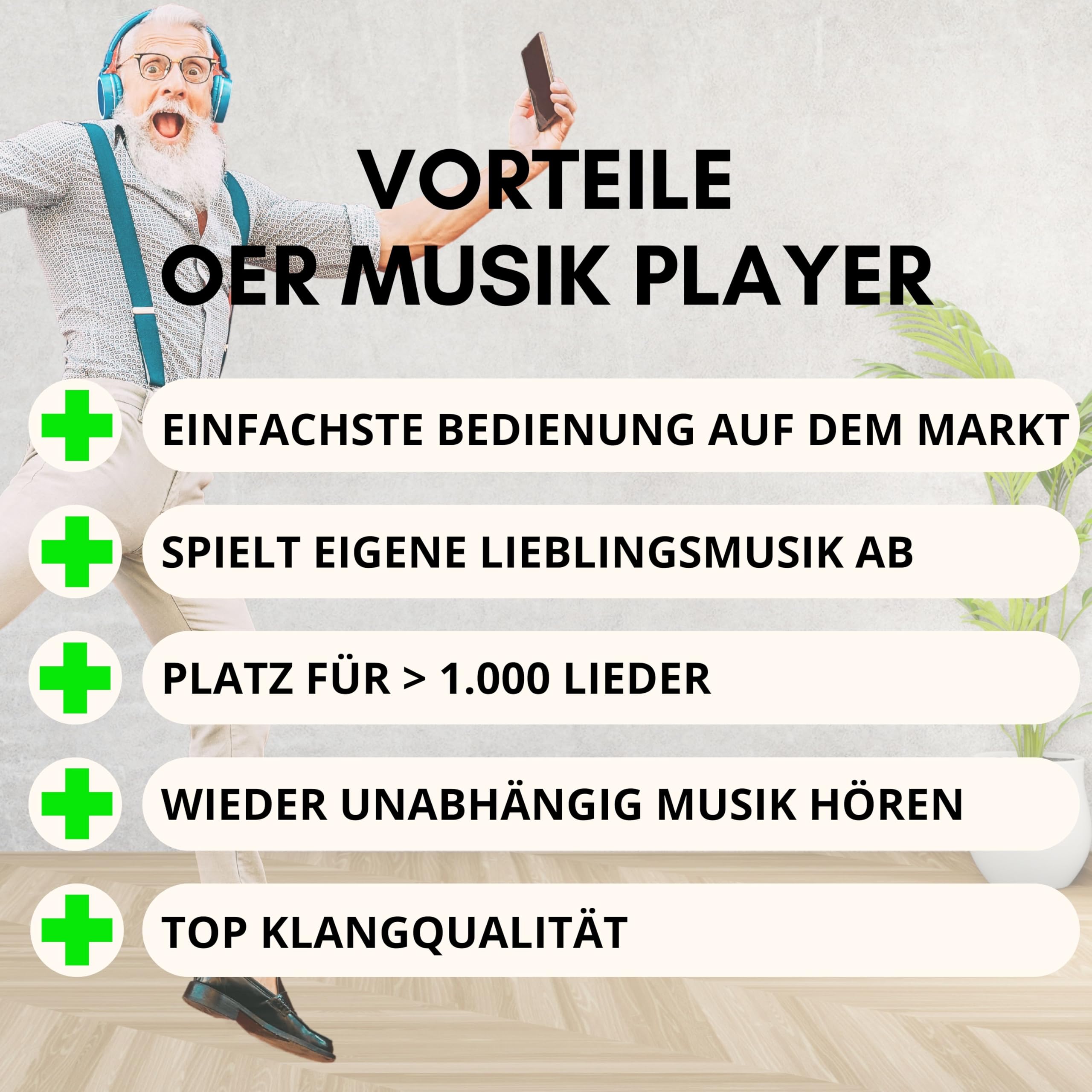 OER Lecteur de Musique - démence Radio - Rouge