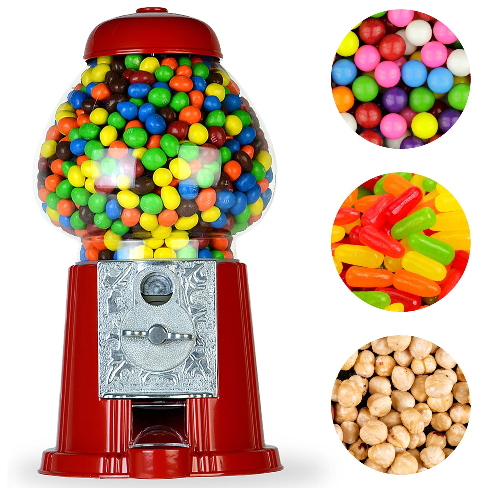 Gumball Machine 11 Inch Mini Vending Machine for Kids Gumball Bank