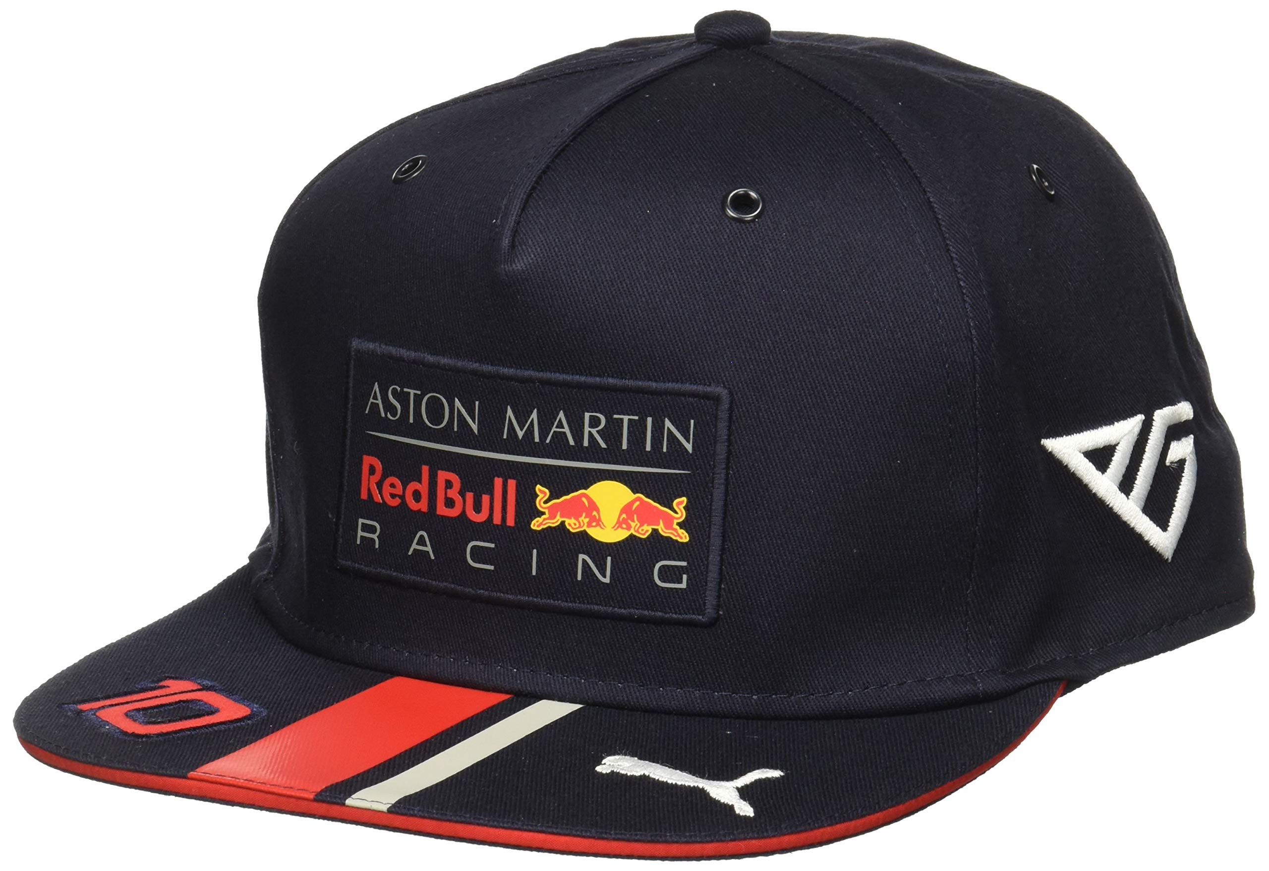 Buy Red Bull Racing Aston Martin Pierre ly Flatbrim Cap 2019 Baseball, Blue (Navy Navy), One