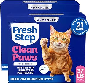 Fresh Step Advanced Clean Paws Multi Cat 18.5lb