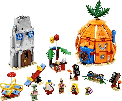 Miniatura 2 de Set LEGO de Bob Esponja Fiesta submarina en Fondo de Biquini 3818