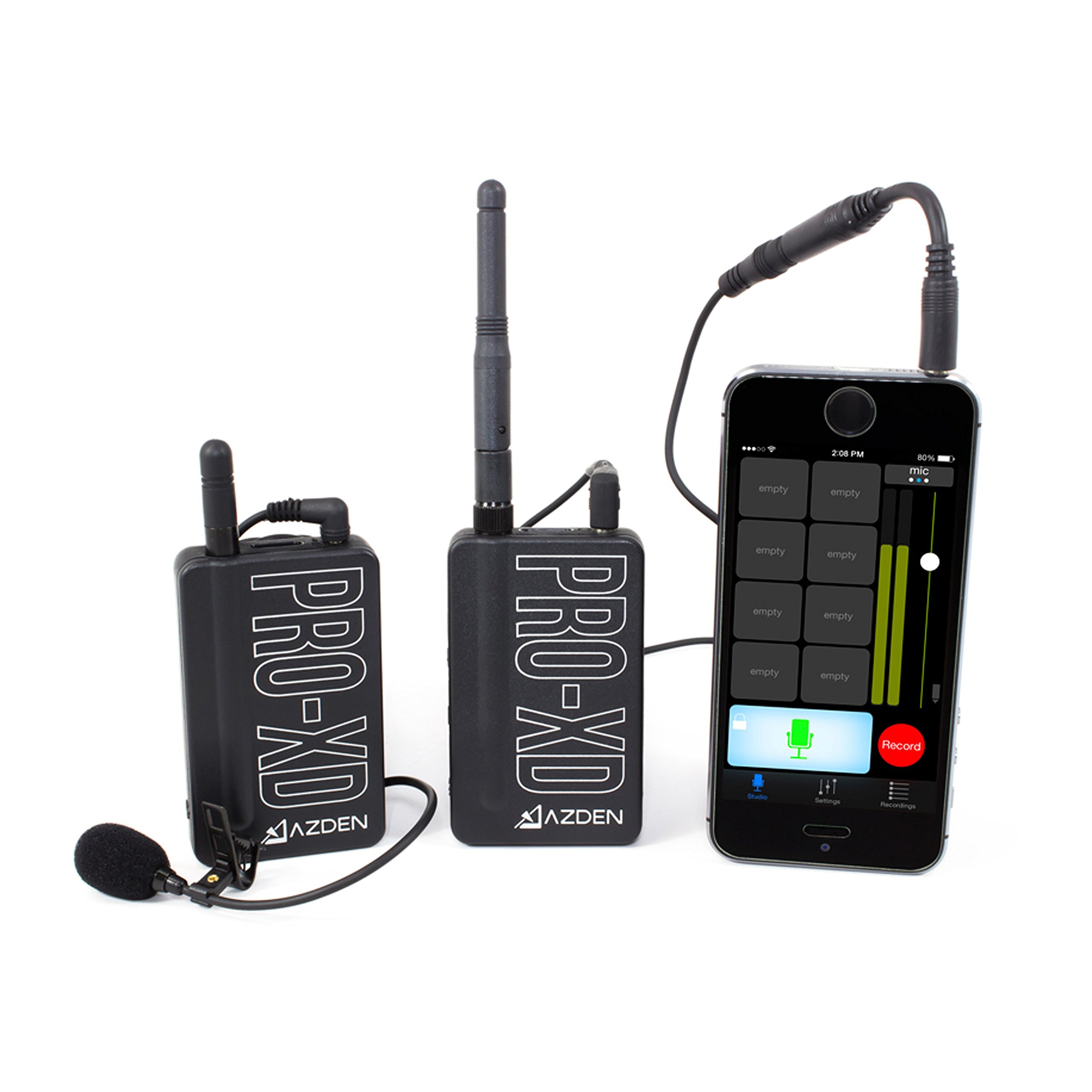 AZDEN PRO-XD ワイヤレスピンマイク Amazon.com : Azden PRO-XD I-Coustics Pro-XD Digital Wireless