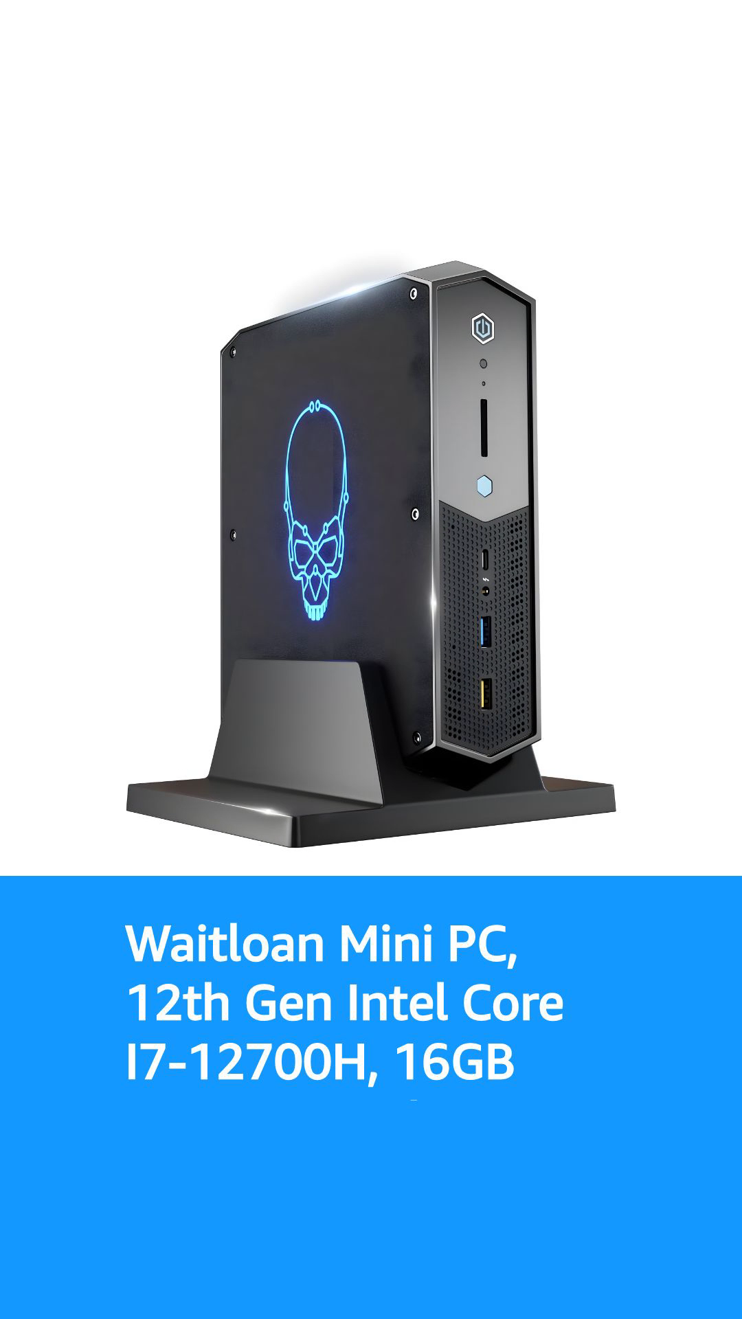 Intel Core i7-12700H ミニPC 512GB SSD Intel Gaming Pc, 12th Core i7-12700H(14C/20T, 24MB Cache) Intel