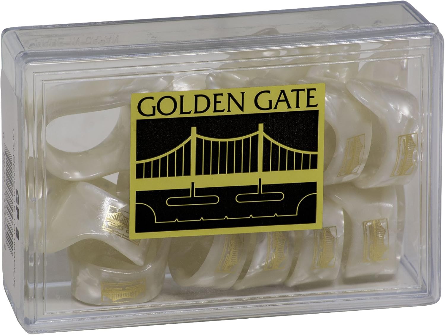 Golden Gate GP-8 Pearloid Thumb Picks - Large/Extra Thick