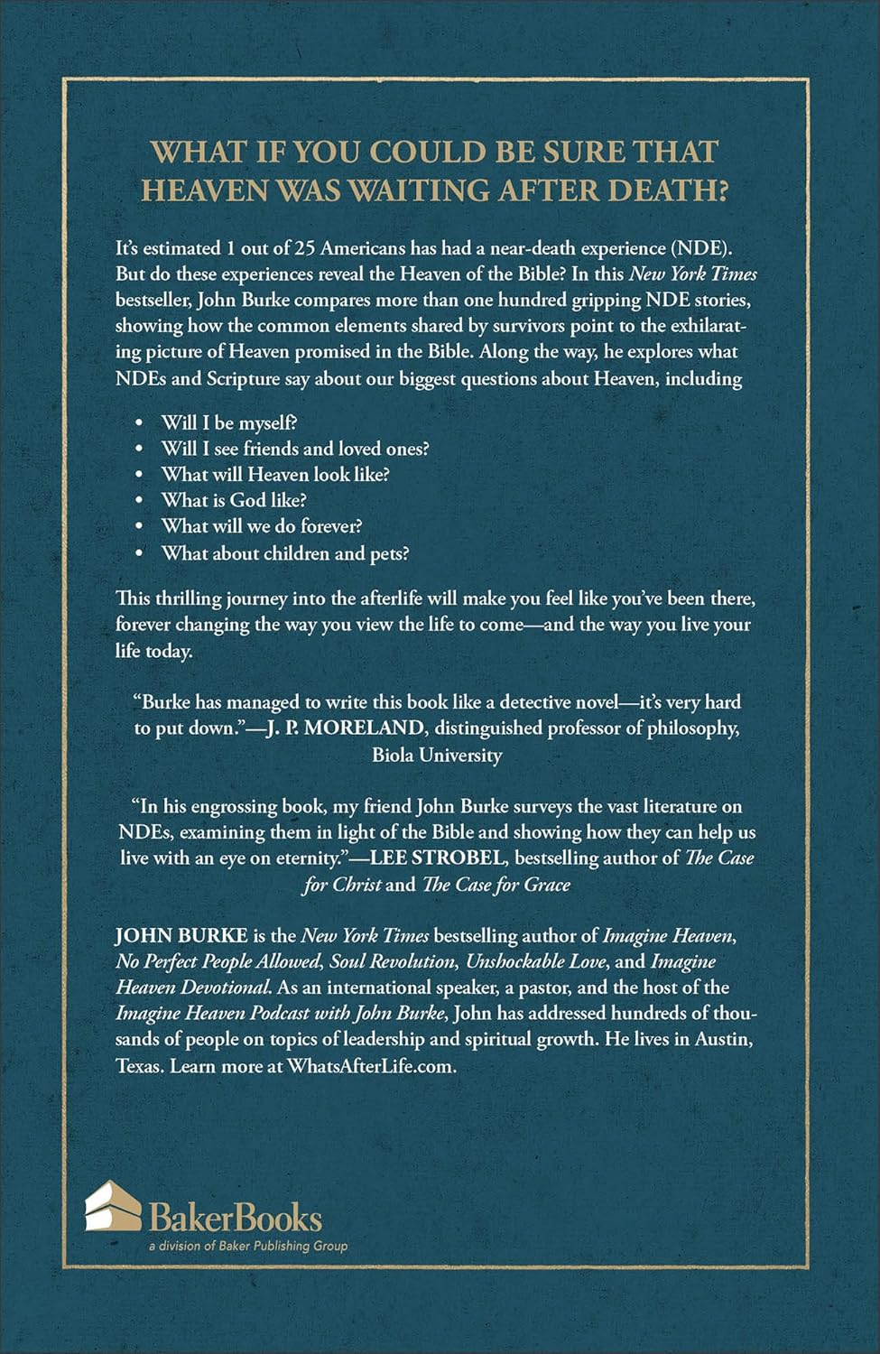 Imagine Heaven: Near-Death Experiences, God's Promises, and the Exhilarating Future That Awaits You (Deluxe, Keepsake Edition) - Image 2