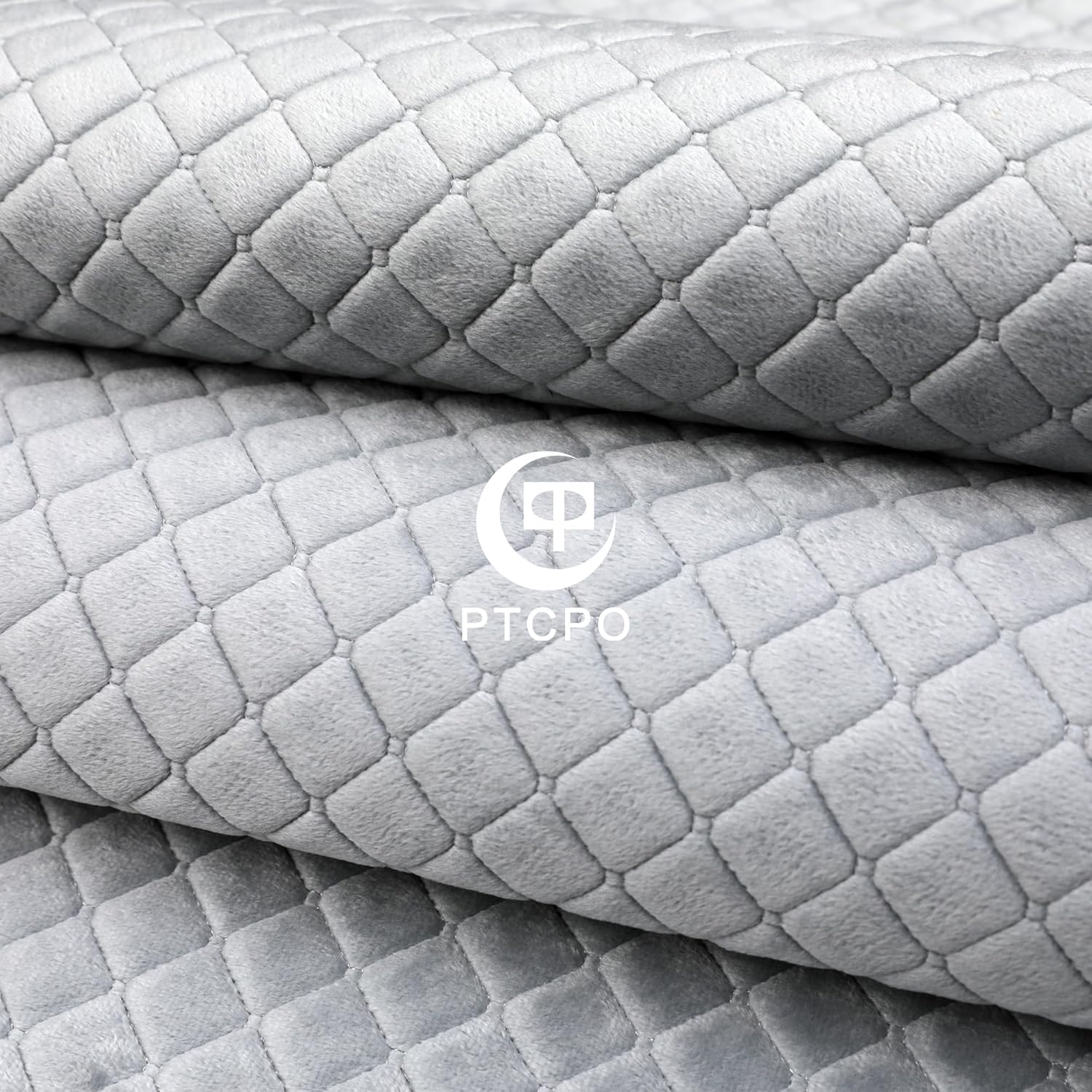 Soft Car Steering Wheel Cover for Sedan, SUV, Warm Luxury Velvet, Odorless, Universal, Anti Slip, Summer Winter, Gray, Standard Size[14" 1/2-15"](37-38cm) - Image 7