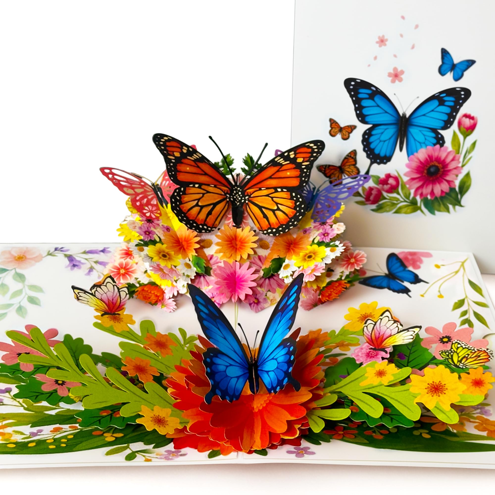 Butterfly Pop Up Card Valentines Day Cards 3D Pop Up Birthday Card and Unique Butterfly Gift For Women, Wife, Girlfriend, Mom, Mother, Sister, Grandma, Aunt Valentines Day Birthday Get Well Thank You Anniversary, Congratulations