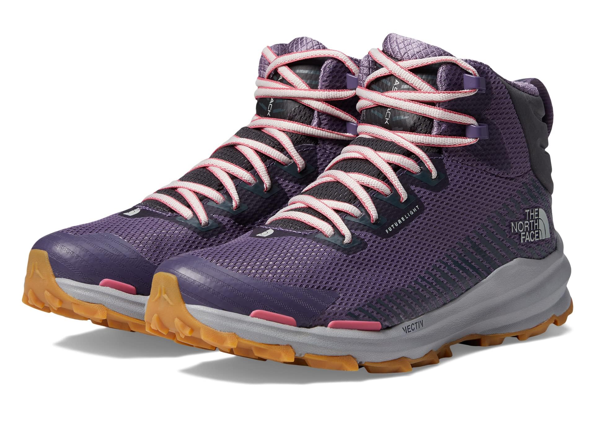 The North Face Women's Vectiv Fastpack Mid Futurelight Sneaker, Lunar Slate Asphalt Grey, 4.5 UK