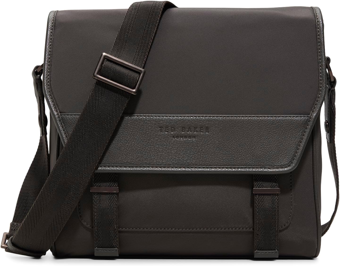 Ted Baker Men's Exeter Messenger Bag, Dark Brown