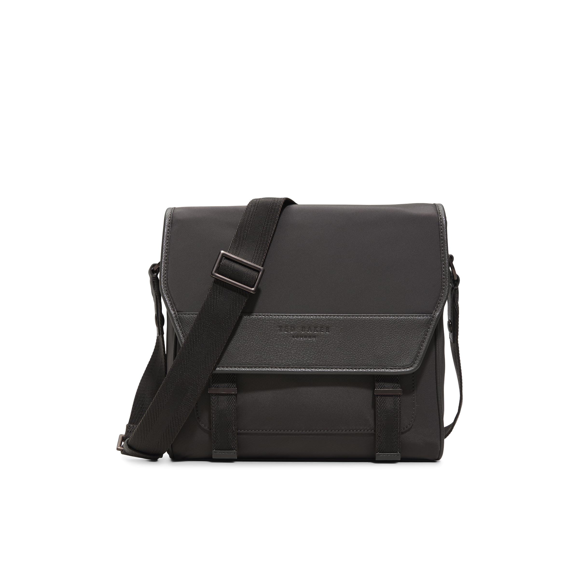 Ted Baker Mens Exeter Messenger Bag Dark Brown