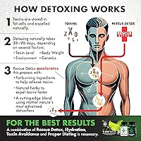 Vista 7 de Rescue Detox 5 Day Detox Kit - 72ct Capsules Comprehensive Full Body Cleanse with Bonus Instant ICE Caps