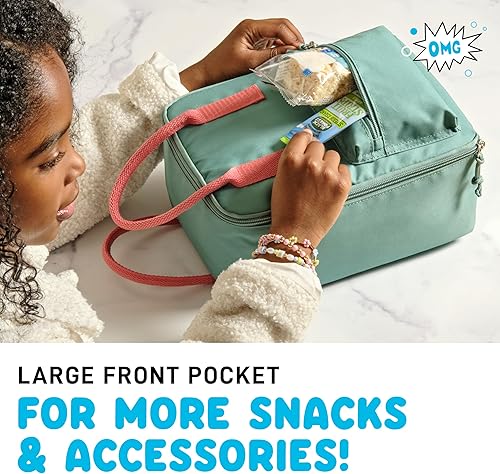 Miniatura 4 de Fit & Fresh Connor - Lonchera para niños, versátil lonchera con aislamiento térmico para escuela y campamento, bolsa de almuerzo para adultos con