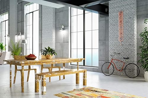 Miniatura 4 de C Charlotte Home Furnishings Inc William Morris - Tapiz con diseño de árbol de la vida, 6.0 in x 42.0 in, algodón/viscosa/poliéster