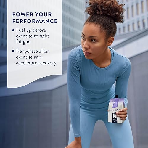 Miniatura 5 de HTWO Plus Agua de hidrógeno molecular con electrolitos, sabor a limonada de uva, sin azúcar, paquete de 6 paquetes de 16.9 onzas, paquetes de