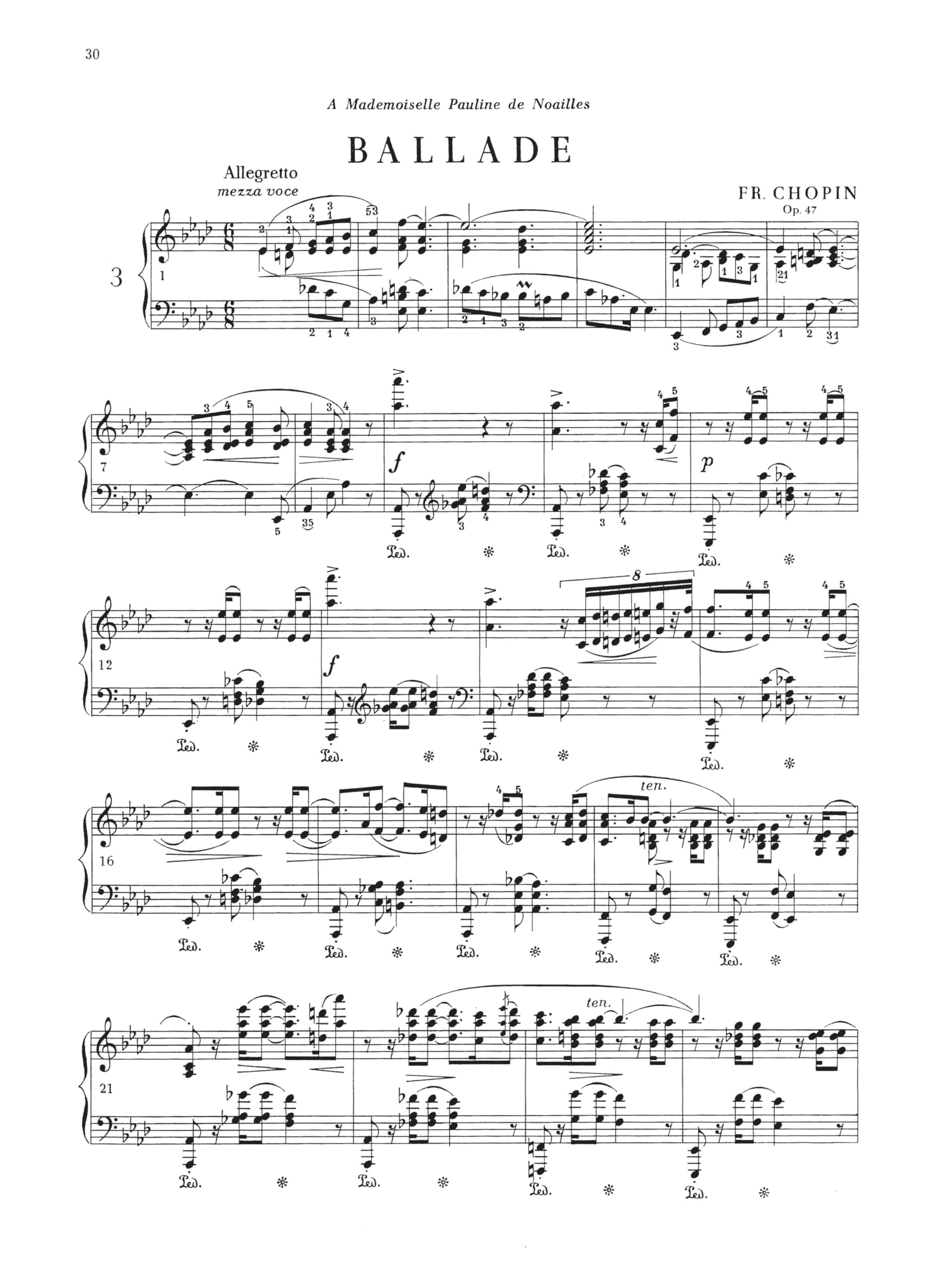 Ballades: Chopin Complete Works Vol. III (Chopin Complete Works, 3)