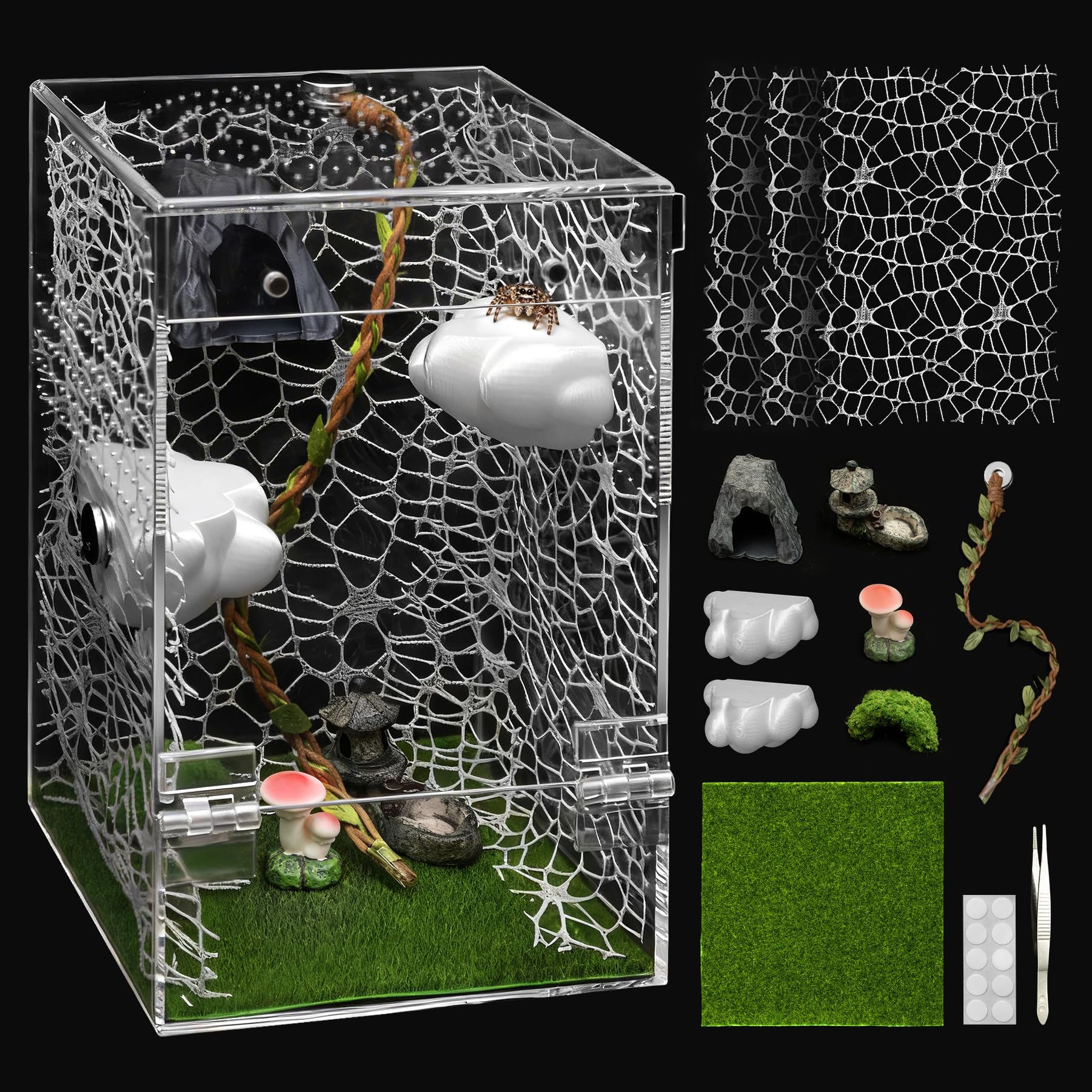 AZV Large Jumping Spider Clouds Kit