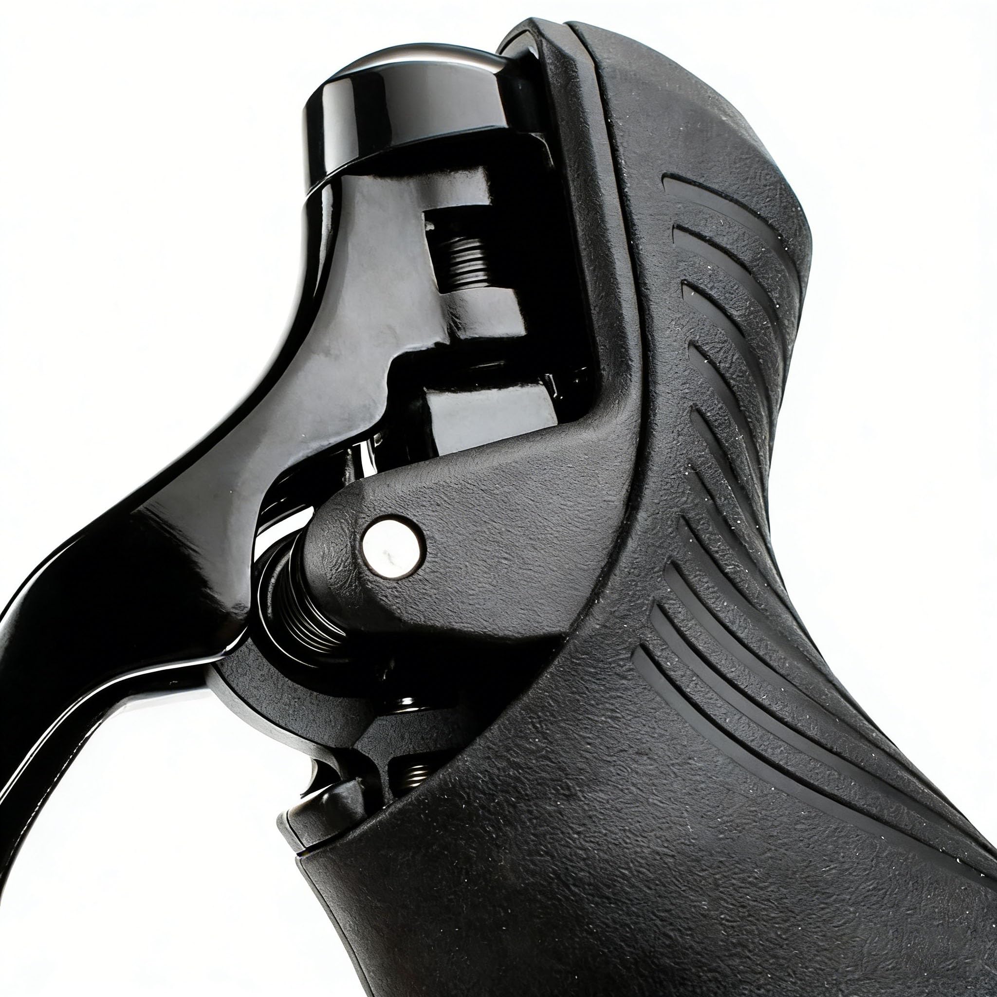 Leva del cambio per bici da strada, 2 x 7/2 x 8/2 x 9/2 x 10/2 x 11 velocità, leva del freno per bici da strada e deragliatore anteriore e posteriore, con cavo, compatibile con Shimano (2 x 7s