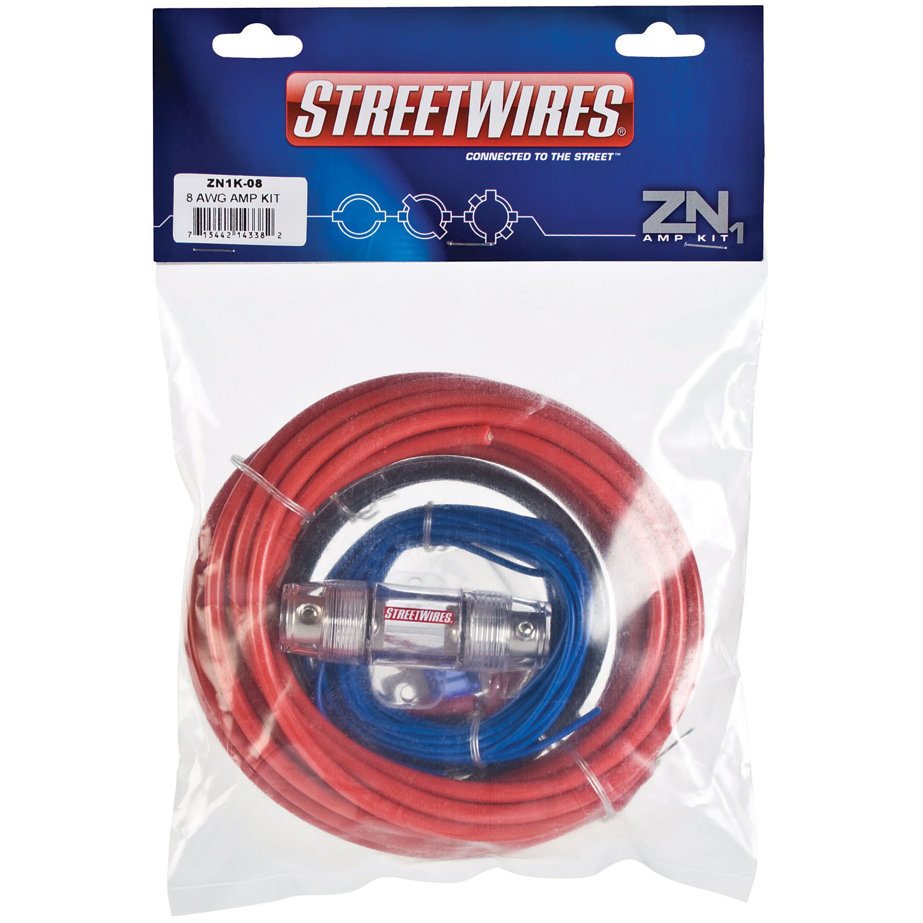 Amazon.com: MTX ZN1K08 StreetWires 8 AWG Single Amplifier