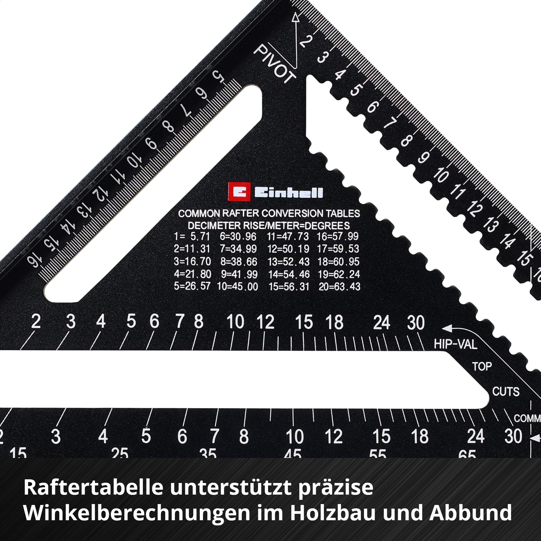 Einhell 2-tlg. Zimmermannswinkel-Set, 185/300 mm