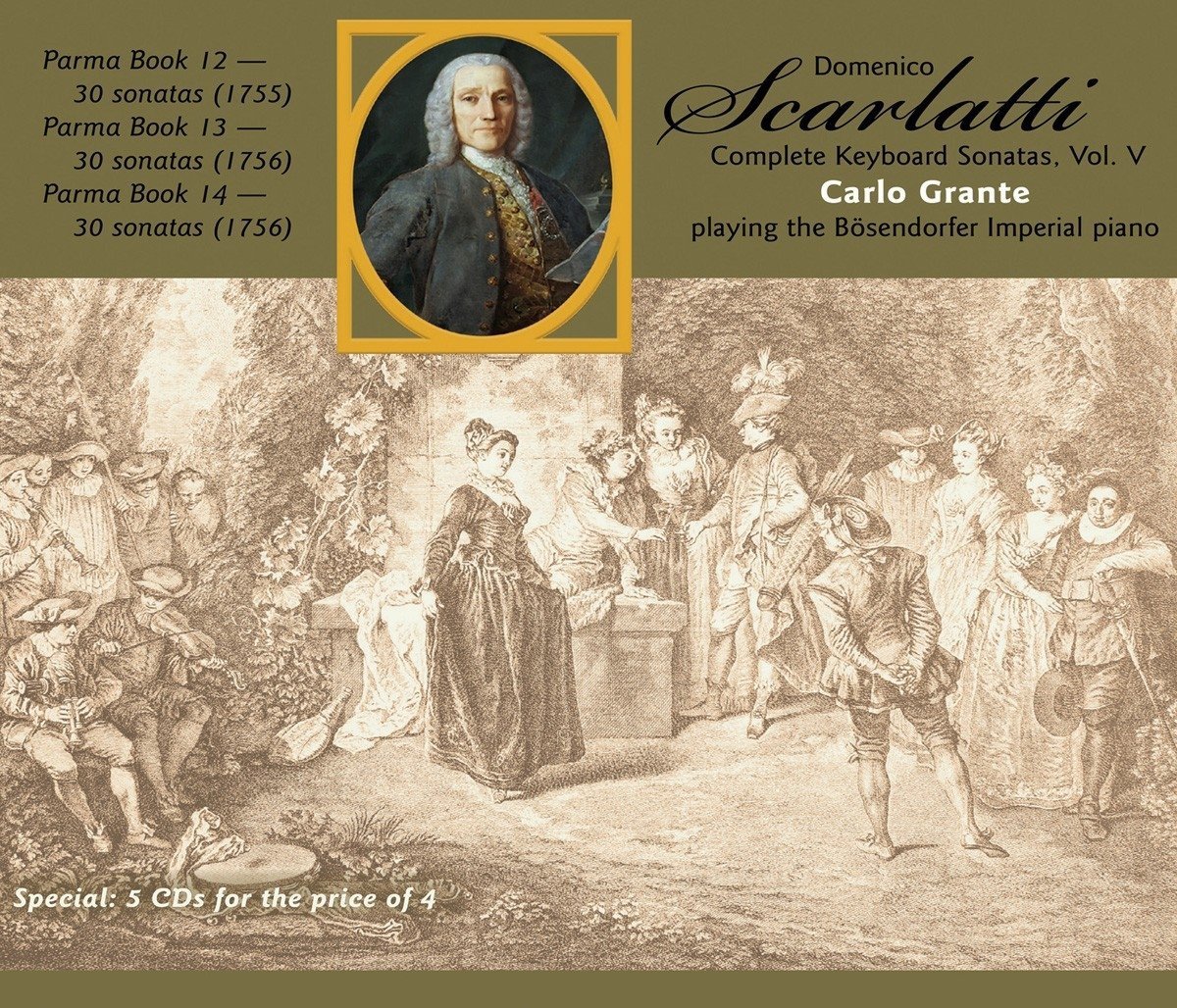 Complete Keyboard Sonatas Vol.V - Carlo Grante (5CD)