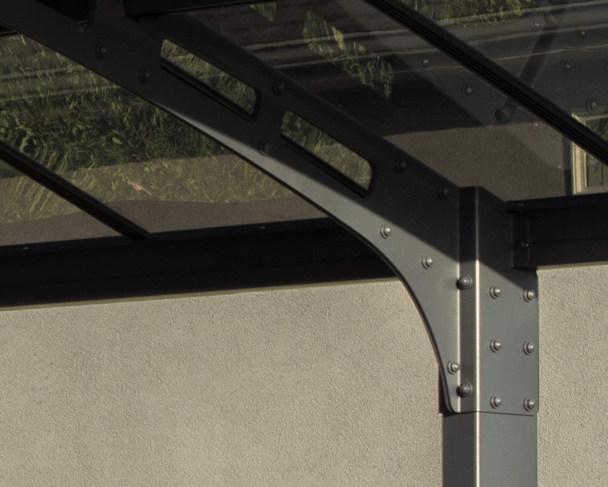 CANOPIA by Palram - Carport de Aluminio, Arizona Breeze (289x495, Gris)